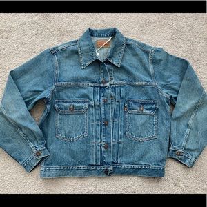 LEVIS VINTAGE ORANGE TAB TYPE II GRAPESTAKE L